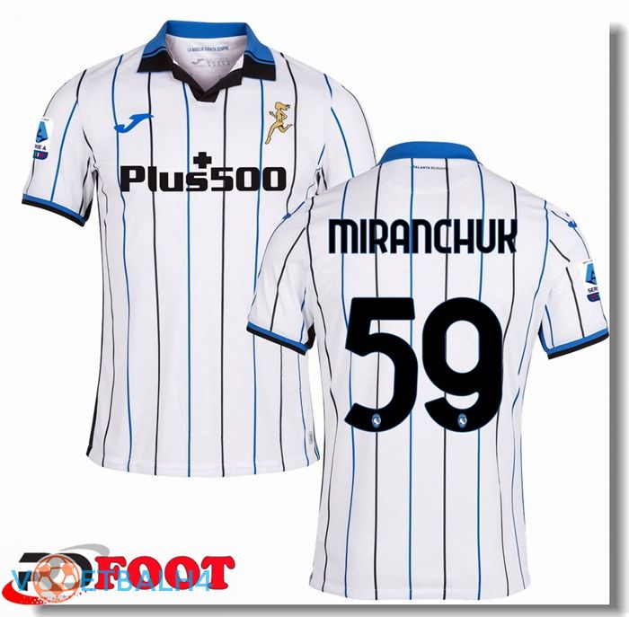 Atalanta（MIRANCHUK 59）uit jersey wit 2021/2022