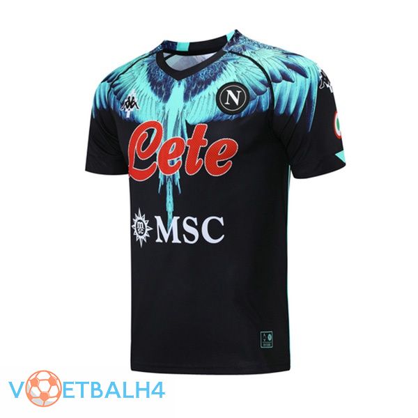 SSC Napoli Training T Shirt zwart 2021/2022