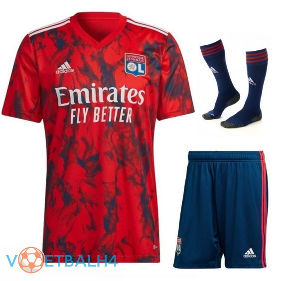 Lyon OL voetbal jersey uit (korte broek + sok) 2022/2023