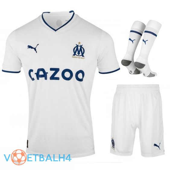 Marseille OM voetbal jersey thuis (korte broek + sok) 2022/2023