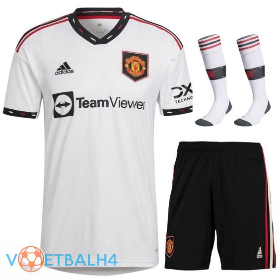 Manchester United voetbal jersey uit (korte broek + sok) 2022/2023