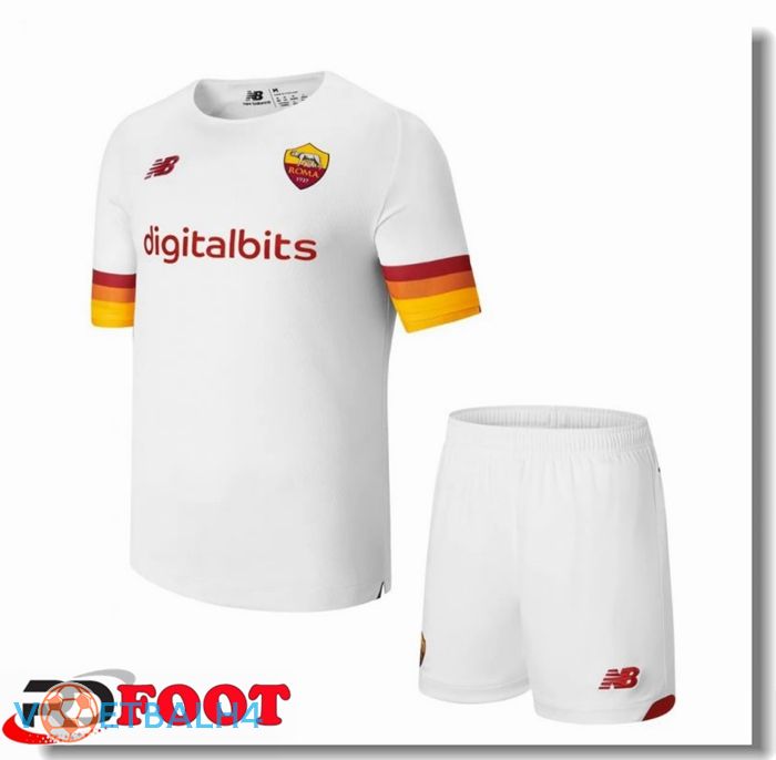 AS Roma kinderen uit jersey wit 2021/2022