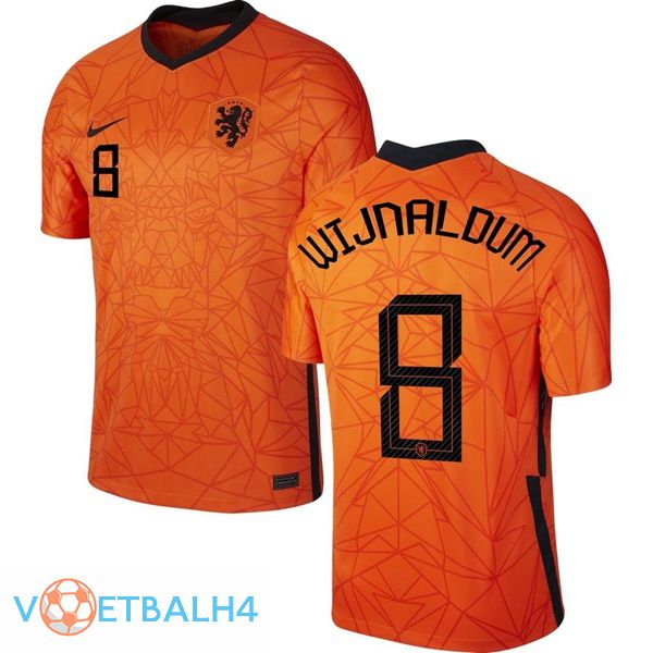 Nederland (WIJNALDUM 8) thuis jersey 2020/2021