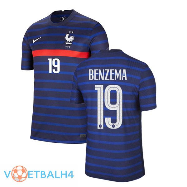 Frankrijk (BENZEMA 19) thuis jersey 2020/2021