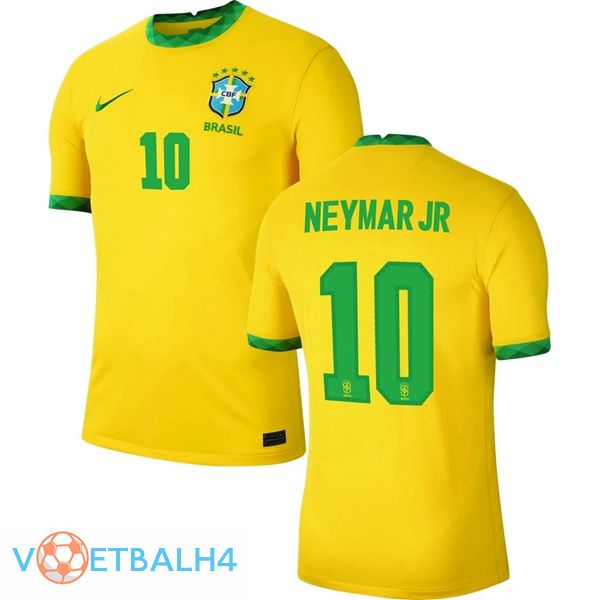 Brazilië (NEYMAR JR 10) thuis jersey 2020/2021