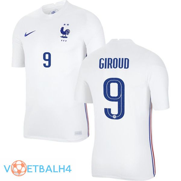 Frankrijk (GIROUD 9) uit jersey 2020/2021