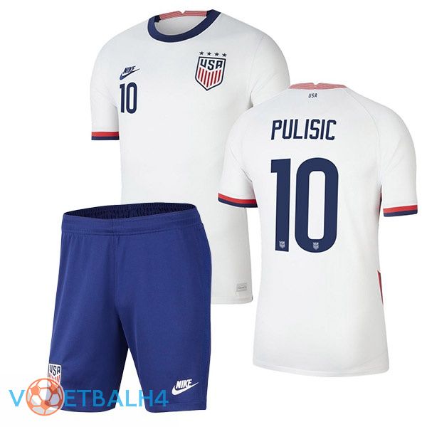 USA (PULISIC 10) kinderen thuis jersey 2020/2021