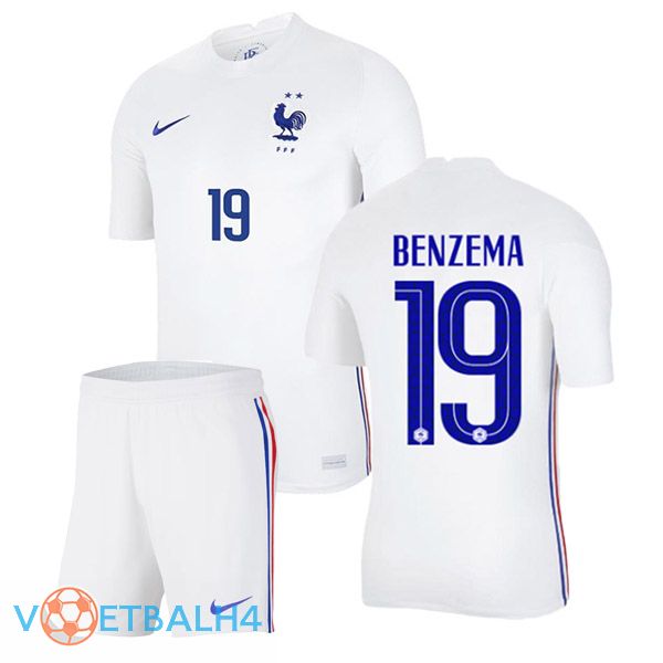 Frankrijk (BENZEMA 19) kinderen uit jersey 2020/2021