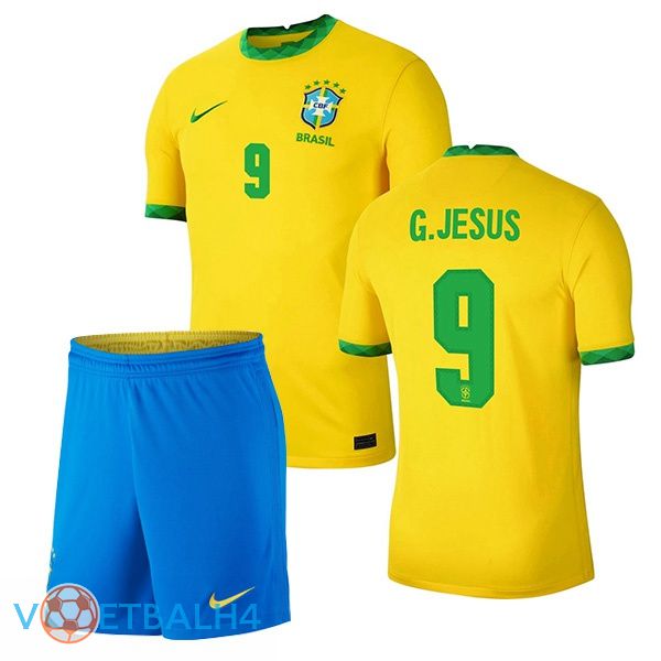 Brazilië (G.JESUS 9) kinderen thuis jersey 2020/2021