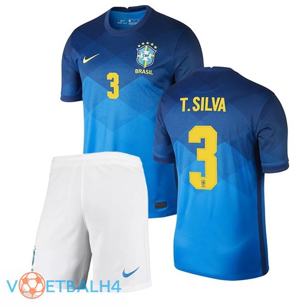 Brazilië (T.SILVA 3) kinderen uit jersey 2020/2021