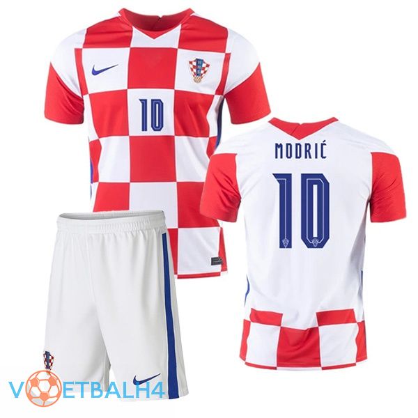 Kroatië (MODRIĆ 10) kinderen thuis jersey 2020/2021