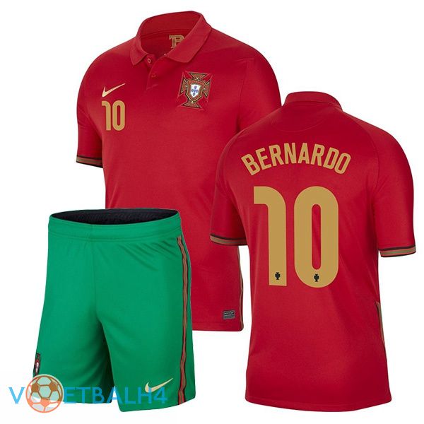 Portugal (BERNARDO 10) kinderen thuis jersey 2020/2021