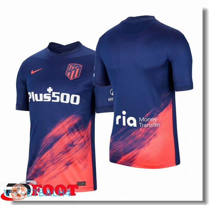 Atletico Madrid uit jersey blauw Marine 2021/2022