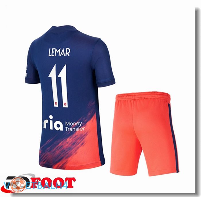 Atletico Madrid (LEMAR 11) kinderen uit jersey blauw Marine 2021/2022