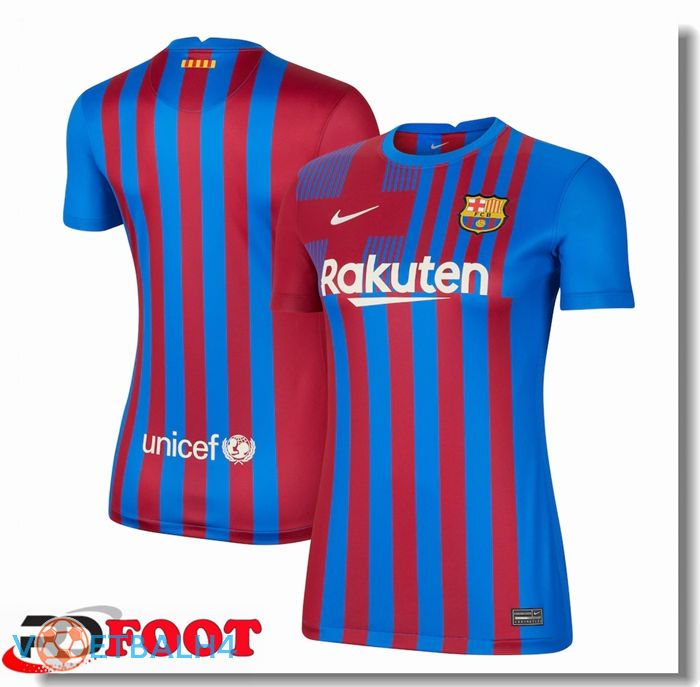 FC Barcelona Dames thuis jersey rood/blauw 2021/2022