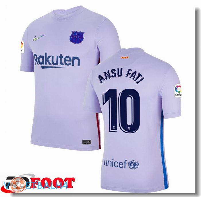 FC Barcelona (ANSU FATI 10) uit jersey paars 2021/2022