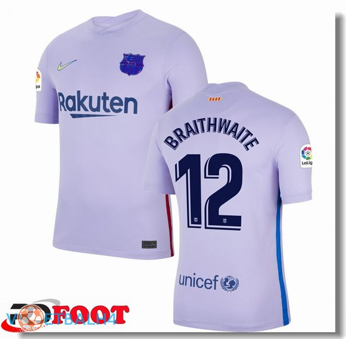 FC Barcelona (BRAITHWAITE 12) uit jersey paars 2021/2022