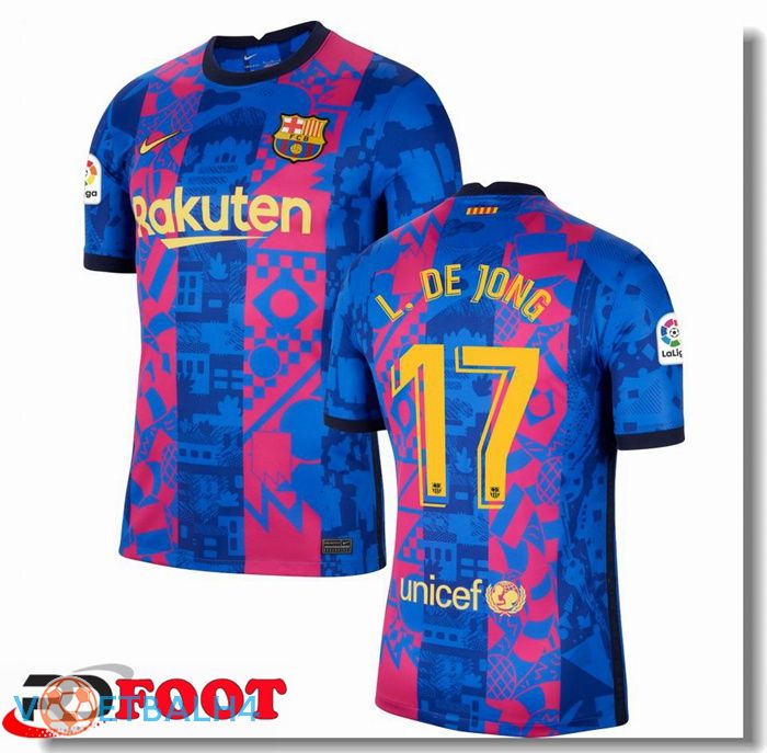 FC Barcelona (L.DE JONG 17) derde jersey 2021/2022