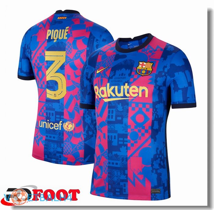 FC Barcelona (Pique 3) derde jersey 2021/2022