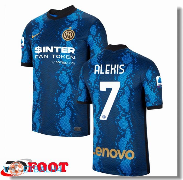 Inter Milan（ALEXIS 7）thuis jersey blauw 2021/2022