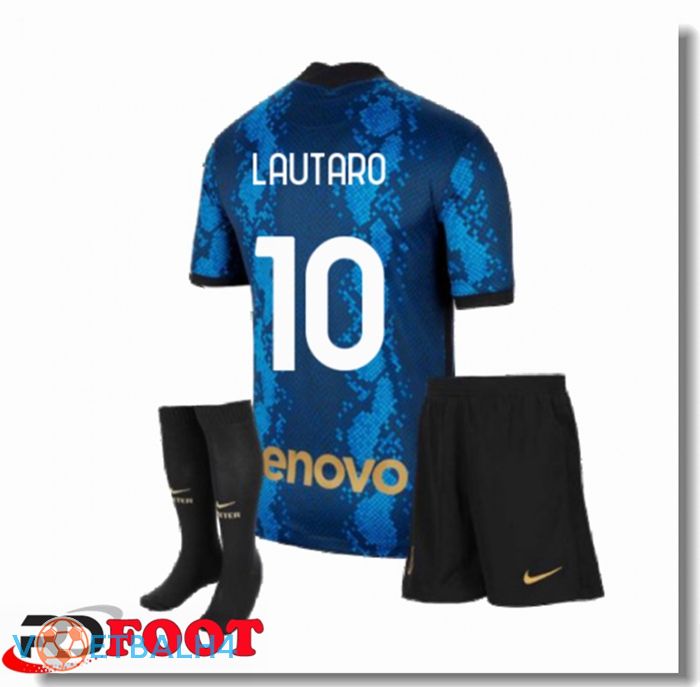 Inter Milan（LAUTARO 10）kinderen thuis jersey blauw 2021/2022