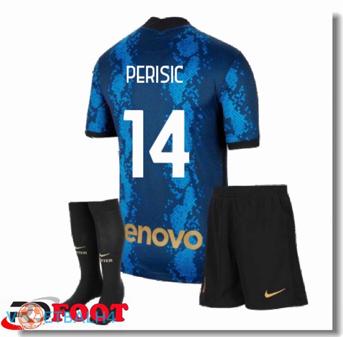 Inter Milan（PERISIC 14）kinderen thuis jersey blauw 2021/2022