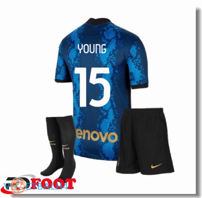 Inter Milan（YOUNG 15）kinderen thuis jersey blauw 2021/2022