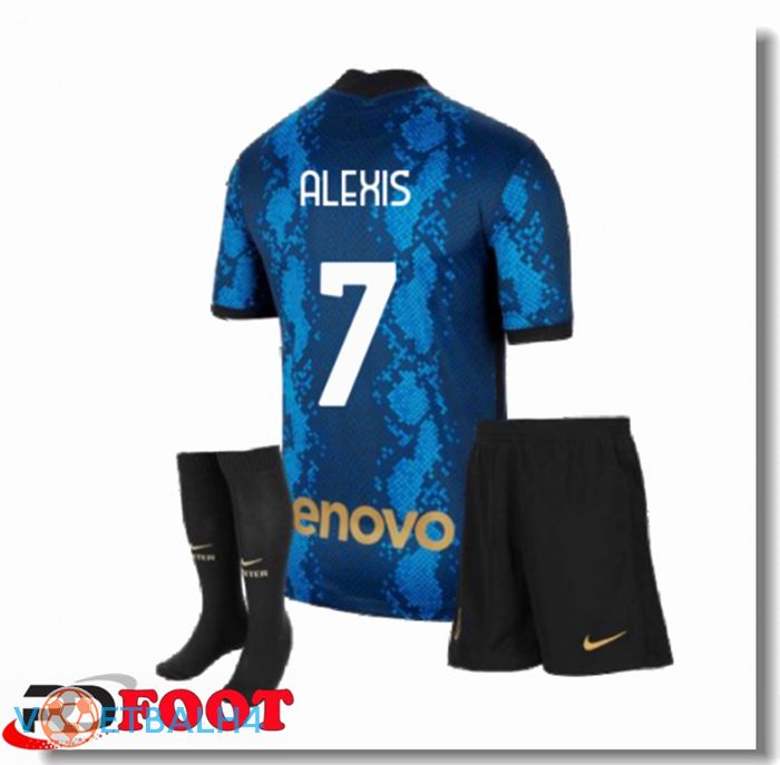 Inter Milan（ALEXIS 7）kinderen thuis jersey blauw 2021/2022