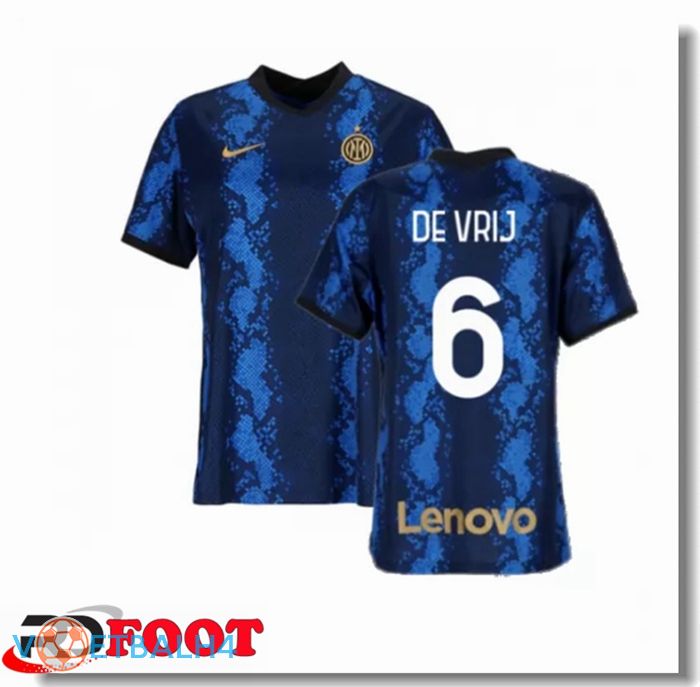 Inter Milan（DE VRIJ 6）Dames thuis jersey blauw 2021/2022