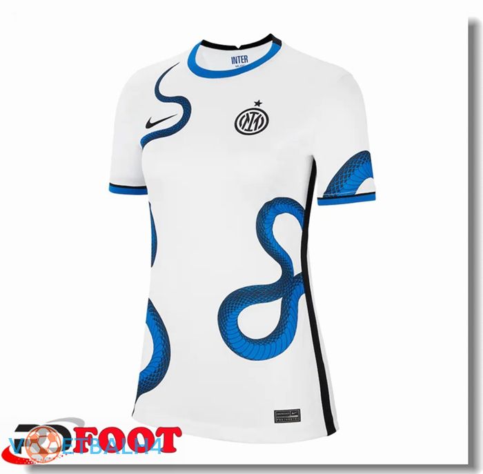 Inter Milan Dames uit jersey wit 2021/2022