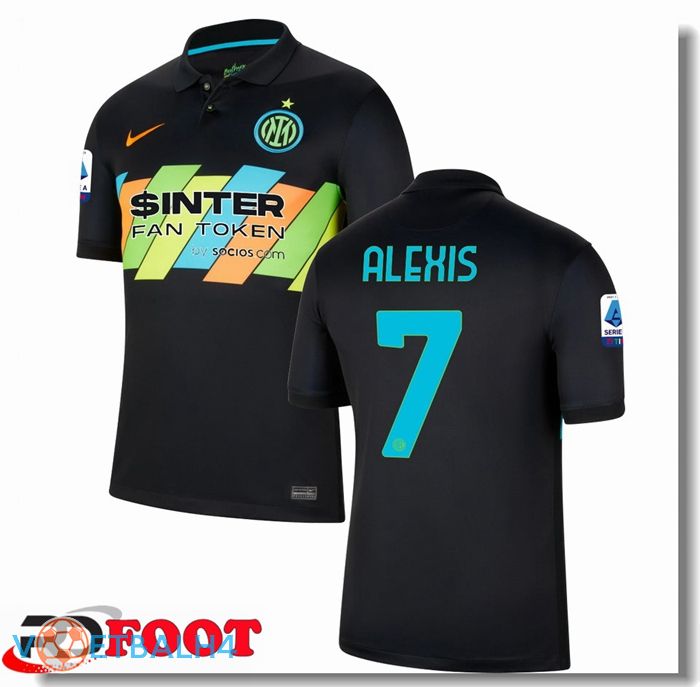 Inter Milan（ALEXIS 7）derde jersey zwart 2021/2022