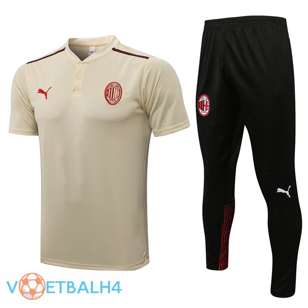 AC Milan Polo Shirt + broek geel 2021/2022