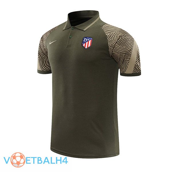 Atletico Madrid Polo Shirt Dark groente 2021/2022