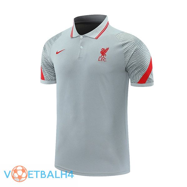 FC Liverpool Polo Shirt grijs 2021/2022