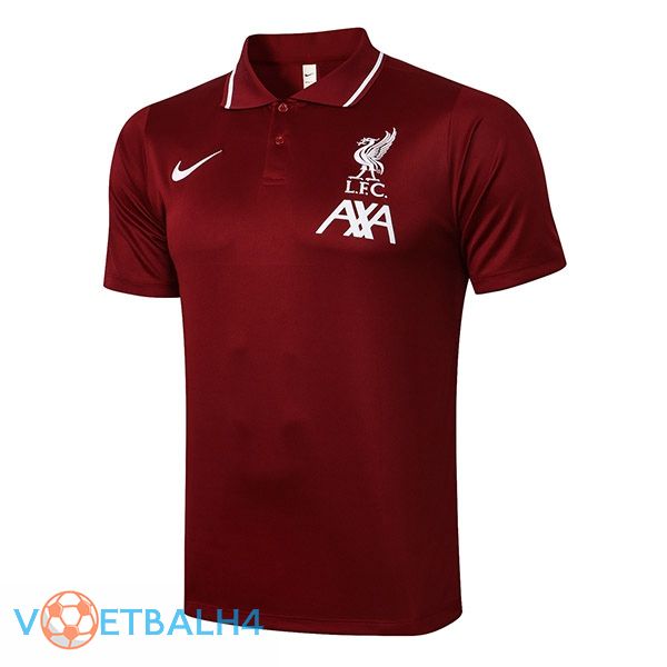 FC Liverpool Polo Shirt rood 2021/2022