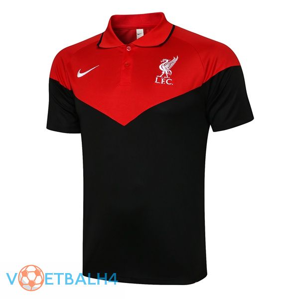 FC Liverpool Polo Shirt zwart rood 2021/2022