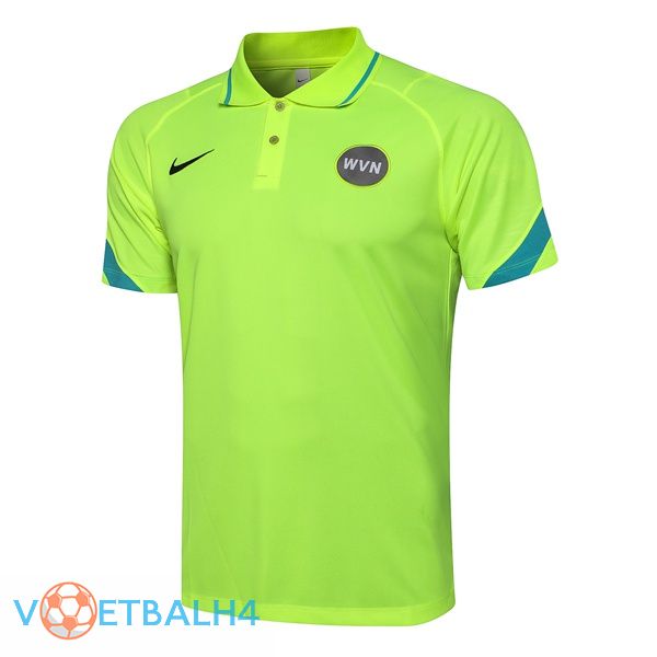 Inter Milan Polo Shirt groente 2021/2022