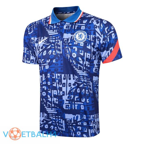 FC Chelsea Polo Shirt blauw 2021/2022