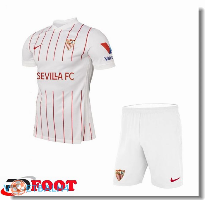 Sevilla FC kinderen thuis jersey wit 2021/2022