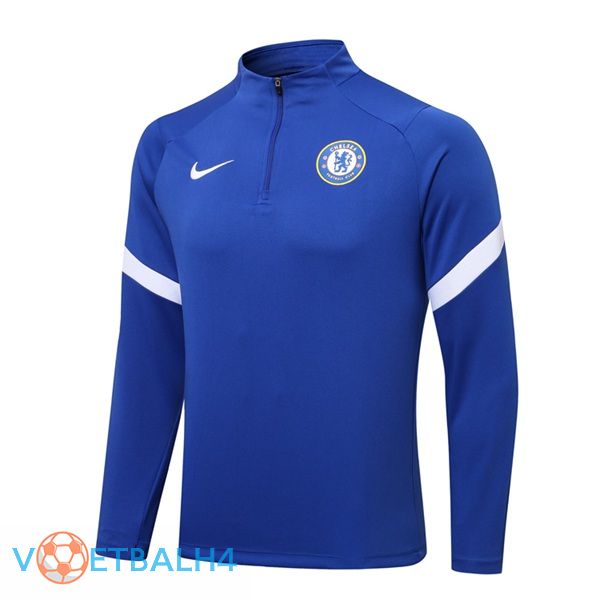 FC Chelsea Training Sweatshirt blauw 2021/2022