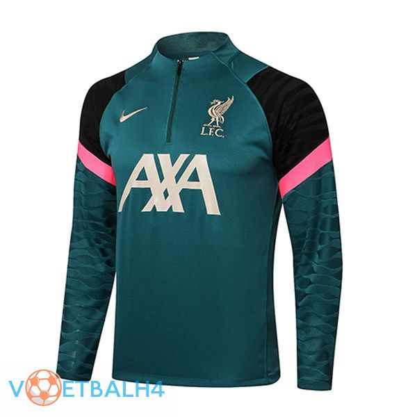 FC Liverpool Training Sweatshirt groente 2021/2022