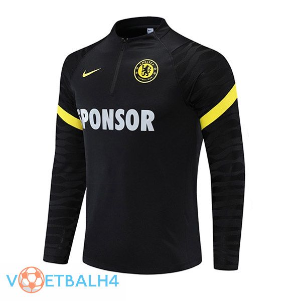 FC Chelsea Training Sweatshirt zwart 2021/2022