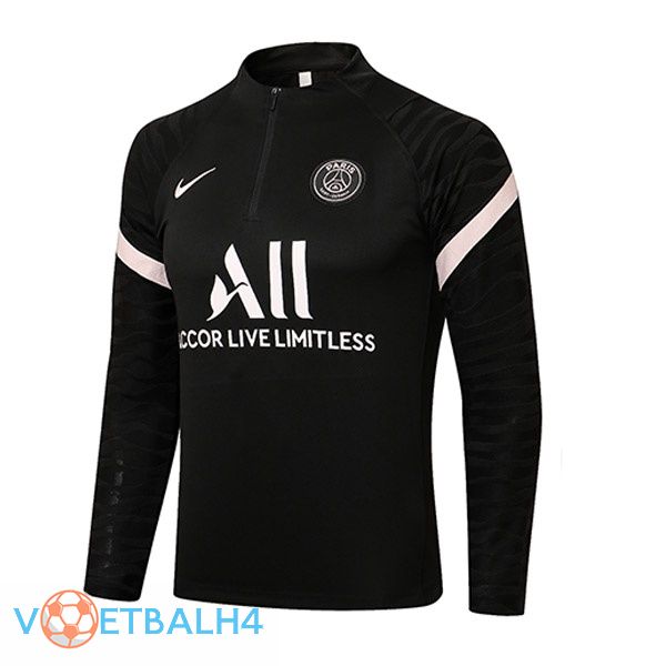 Paris PSG Training Sweatshirt zwart 2021/2022