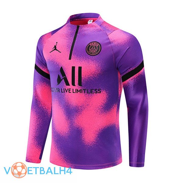 Jordan PSG Training Sweatshirt paars 2021/2022