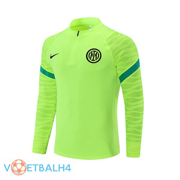 Inter Milan Training Sweatshirt groente 2021/2022