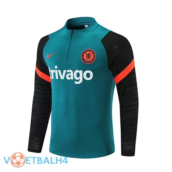 FC Chelsea Training Sweatshirt groente 2021/2022