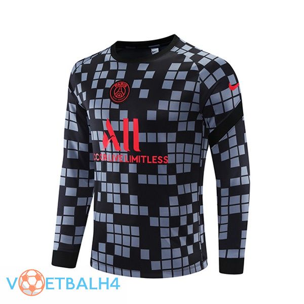 Paris PSG Training Sweatshirt grijs 2021/2022