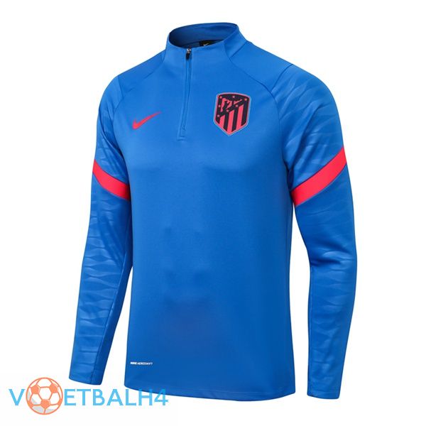 Atletico Madrid Training Sweatshirt blauw 2021/2022