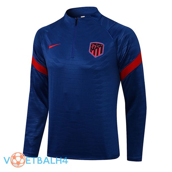 Atletico Madrid Training Sweatshirt blauw 2021/2022