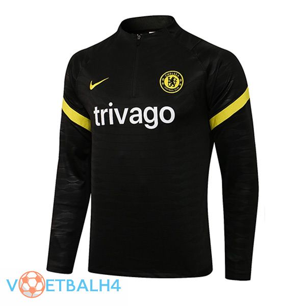 FC Chelsea Training Sweatshirt zwart 2021/2022